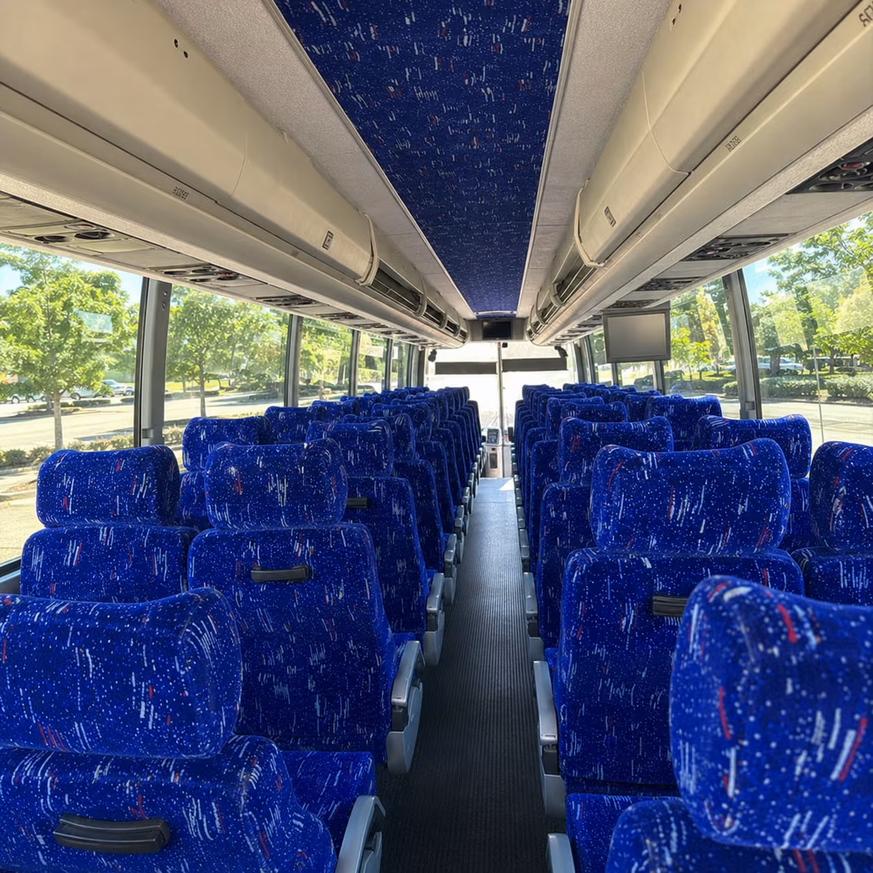 tracy corporate event transportation onboard seating